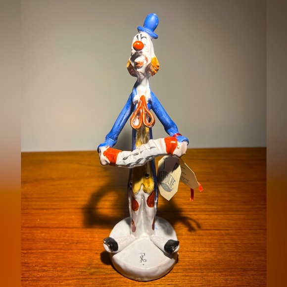 T P Ceramiche Poli Cesare figurine Vintage signed Italian artist New - Picture 1 of 12